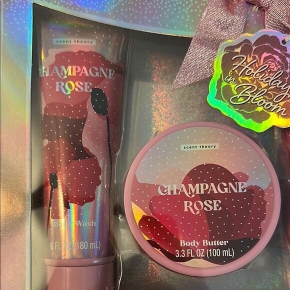 Champagne Rose Body Wash Set - Pink - Picture 2 of 5
